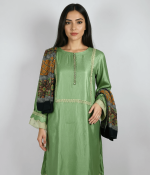 2 PIECES - Shirt & Printed Dupatta