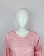 2 PIECES - Embroidered Shirt with Printed Dupatta - Image 3