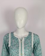 3 PIECES - Printed Shirt with Trouser & Dupatta - Image 3