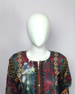 3 PIECES - Printed Shirt with Trouser & Dupatta - Image 3