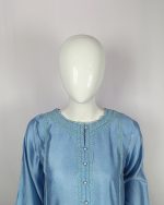 2 PIECES - Shirt with Printed Dupatta - Image 3