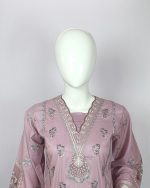 2 PIECES - Embroidered Shirt with Trouser - Image 3