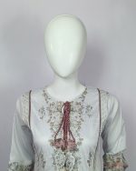 2 PIECES - Embroidered Shirt with Trouser - Image 3