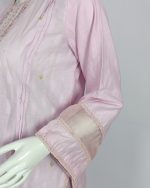 2 PIECES - Hand Embroidered Shirt with Trouser - Image 4