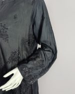 3 PIECES - Jacquard Emb Shirt with Trouser & Emb Dupatta - Image 4