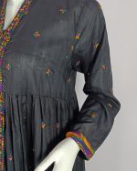 3 PIECES - Embroidered Long Shirt with trouser & Printed Dupatta - Image 4
