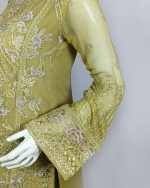 3 PIECES - Embroidered Shirt with Trouser & Dupatta - Image 4