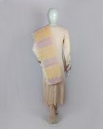 3 PIECES - Embroidered shirt with trouser & printed embroidered dupatta - Image 5