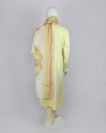 3 PIECES - Embroidered Shirt with trouser & printed dupatta - Image 5