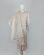 3 PIECES - Embroidered Shirt with trouser & Dupatta - Image 5