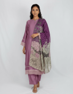 2 PIECES - Shirt with Printed Dupatta