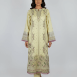 2 PIECES - Embroidered Shirt with Trouser