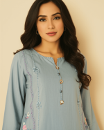 1 PIECE - Hand Embroidered Shirt - Image 2